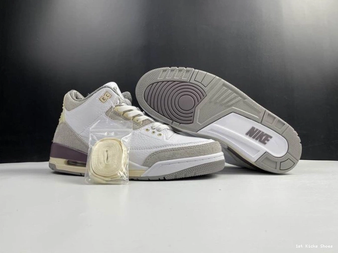 1st Kicks Shoes Ma A (W) DH3434-110 Jordan Retro 3 Maniere 0805